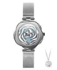 Relojes de diseño CIGA para mujer Dinamarca rosa correa de acero inoxidable-cuarzo