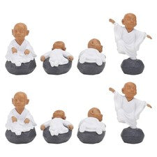 8 Piezas Decoración para Decoración de Salón Estatuillas Miniaturas