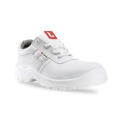 Lendeo Twist S2 zapatos de seguridad planos blancos zapatos de trabajo zapatos de cocina