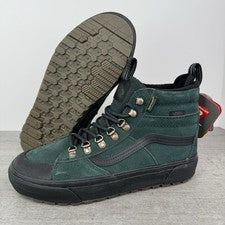 Vans Sk8-Hi MTE Botas Impermeables Aislantes -Verde Escarabajo- Para Hombre 8/Mujer 9.5