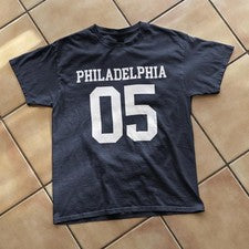 Philadelphia 05 Retro Travel Shirt 2005 Number Tee Vintage City T-Shirt
