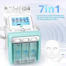 Máquina hidrofacial 7 en 1 con dermoabrasión de agua limpieza profunda hidra dermoabrasión