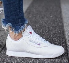 Zapatillas deportivas Reebok Princess para mujer blancas estilo de vida 9,5