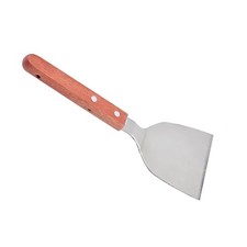 Raspador de espátula de acero para parrilla herramienta de cocina pala para pizza utensilios para panqueques