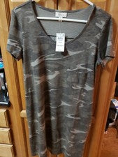 Mujer Talla Pequeña Camuflaje Camisa Vestido Con Bolsillos-*NUEVO CON ETIQUETAS*