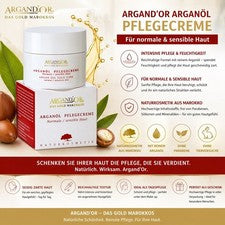 ARGAND’OR Aceite de Argán Crema Cuidado 50 ml Cara Cosmética Natural Hidratación
