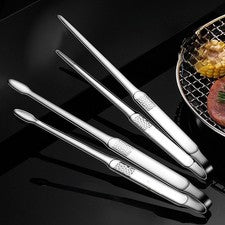 Alicates de acero inoxidable 304 grados para asar a la parrilla servir y preparar