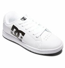 DC Shoes Men's Gaveler Leather Skateboarding Low White--Clearance