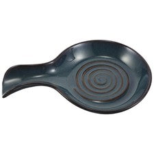 Soporte de cuchara para estante de utensilios de estufa para cucharón de cerámica de encimera