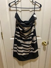 Nuevo Vestido ajustado elástico para mujer Forever 21 + Plus tubo negro y topo talla XL
