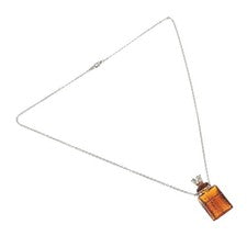 Collar colgante difusor de aceites esenciales 4 piezas | Collar de perfume con frasco de 3 ml con