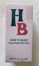 Barra de rubor en forma de corazón Human Beauty Dare To Blush - tono celestial ~ 7 g