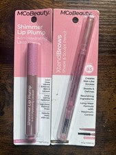 MCoBeauty XtendBrows Ligero/Mediano y Brillo Labio Regordete Beatrice-Rosa Verdadero