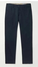 NN07 Theo Chino Hombres Pantalones Azul Marino Talla 30 Entrepierna34 Hermosos NUEVOS $$$