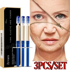 Crema de esencia elástica antiarrugas micro molecular 3 piezas de colágeno polipéptido 5 ml