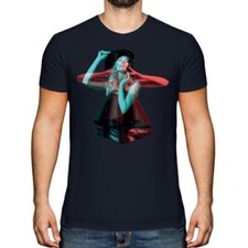 Modelo Moda Estereoscópicos Hombre Camiseta Top Regalo 3D Ilusión