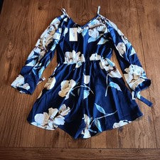 YOINS Your Inspiration Mujer Jersey/Mini Vestido Sin Mangas Talla S EE. UU. 4/6 Azul