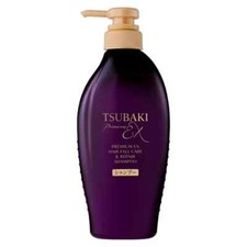 [SHISEIDO TSUBAKI] Champú Premium EX para el cuidado y reparación de la caída del cabello 450 ml JAPÓN NUEVO