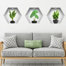 3 piezas calcomanías adhesivas para muebles decoración de paredes para el hogar decoración de dormitorios