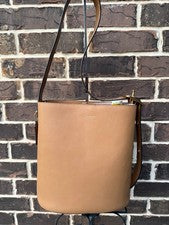 Nuevo con etiquetas Bolso Cubo Coach CCC23 Bleecker Cuero Marrón Miel y Bolsa Extraíble