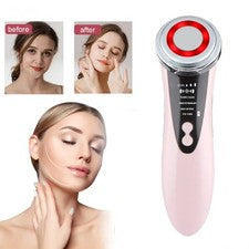 Dispositivo de belleza para lifting facial microcorriente EMS 5 en 1 rejuvenecimiento de la piel antiarrugas