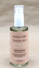 Olivia Care Vitamina C + Aceite Facial Diario de Ácido Hialurónico ~Brighten&Boost ~ 2 OZ Nuevo