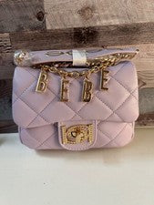 Bolso Cartera Pequeño de Hombro Bebe Wyatt para Mujer Lila Nuevo con Etiquetas