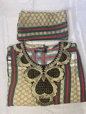 Maxi vestido caftán de diseño de lujo para mujer 