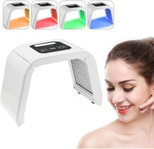 OMANLE Terapia LED Máscara Facial Para Cuidado De La Piel - Blanco