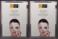 NUEVO PAQUETE DE 10 Global Beauty Care VITAMINA C Spa Tratamiento Mascarilla Suero Antienvejecimiento +++