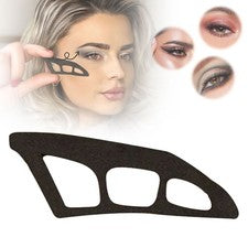 Herramienta asistente de sombra de ojos maquillaje hermosos ojos fácil de usar plantilla de sombra de ojos 1-2x