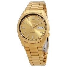 Orologio Seiko SNXS80K1 Automatico quadrante di colore Oro Casual da uomo
