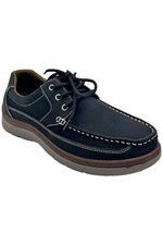 Zapatillas informales cómodas con cordones negras Aston Marc para hombre