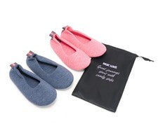 Zapatos para mujer Muk Luks talla M bailarina de viaje suelas suaves bolso combo de ballet A682667