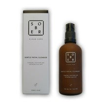 Sober/Gentle Facial Cleaner "con carbón activado" 100 ml/limpiador facial/cuidado de la piel