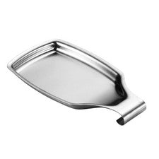Soporte para utensilios de cocina de acero inoxidable para encimera
