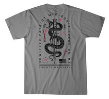 Camiseta para hombre Howitzer Clothing Blade Snake