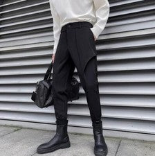 Hombres Coreano Ramo de pies Traje Pantalones Otoño Negocios Informal Moda Pantalones