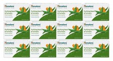 Limpieza purificadora de neem y cúrcuma del Himalaya 4,41 onzas (paquete de 12), blanco