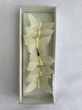 x12 piezas Mariposas Blancas para Bodas Fiestas Eventos Decoración Hogar Diseño