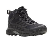 Merrell Hombres Speed Strike 2 Mid GTX GORE-TEX Botas de Caminar Reino Unido 13 Negras Nuevas