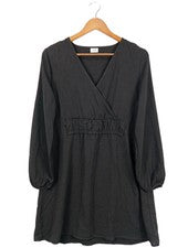 JDY Vestidos Manga Larga Negro Talla 36