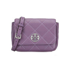 Bolso Cinturón Convertible Mujer TORY BURCH Willa Cuero Púrpura Allio 136158
