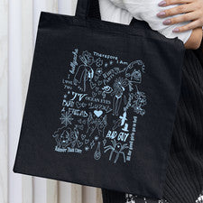 Bolso de Mano Billie Doodle - Álbum Único Eilish Happier Than Ever Bad Guy