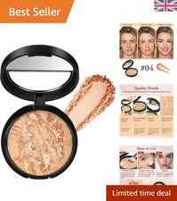 Base en polvo horneada radiante para todo tipo de piel - Cobertura completa Belleza