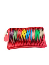 Bolso sin asas MELLOW WORLD rojo para mujer correa bandolera ajustable nuevo con etiquetas