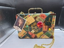 BOLSO DE MANO HEIDI OF NAPLES DISEÑADOR NOVEDAD TRIVIAL PERSECUCIÓN