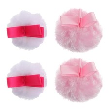 4 PIEZAS Base Aplicador Maquillaje Polvo Puff Almohadilla de Belleza Facial
