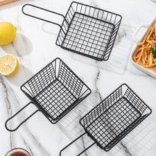 Soporte de pollo Square Fry de cocina diseño liso acero inoxidable de alta calidad