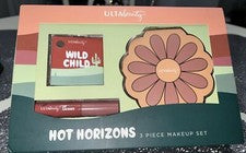Paleta de sombras de ojos, bronceador y labios Ulta Beauty ~HOT HORIZONS~ set de maquillaje de 3 piezas nuevo en caja